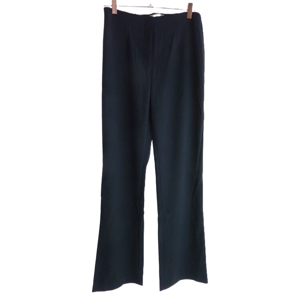 NWT Abercrombie and Fitch Black Pant Trousers 4L 27 Long High Rise Slim Boot